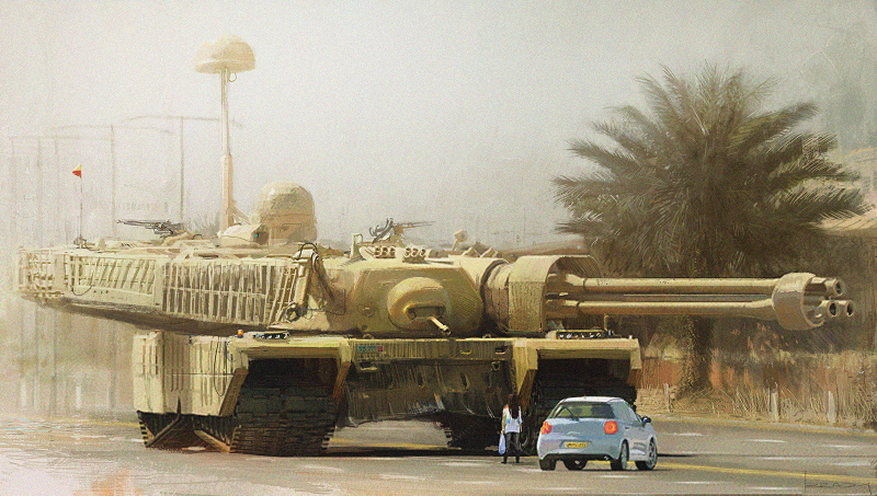 Illustration for article titled Who Doesn't Love GIANT TANKS